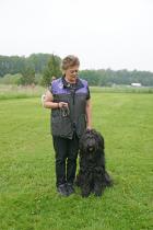 Rufsig men stilig - ja både hund och matte förstås!