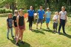 Sommarkul-barnen får chansen att träna på 6-kampen innan föräldrarna kommer.