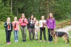 Inte konstigt med dessa fantastiska hundar och duktiga handlers, att domaren dömde alla som BIS, BIR, Excellent och allt vad det heter!
