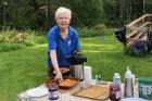 Ann-Christine, som lånade ut både Alma och Signe, leading lady på vår klubb!